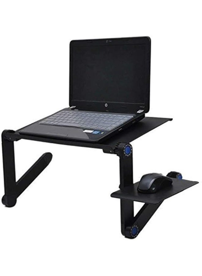 Laptop Table & Holder with Mouse Pad & 360° Ventilation Slots - Image 1